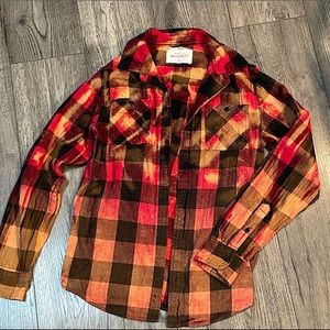 Bleached flannel
